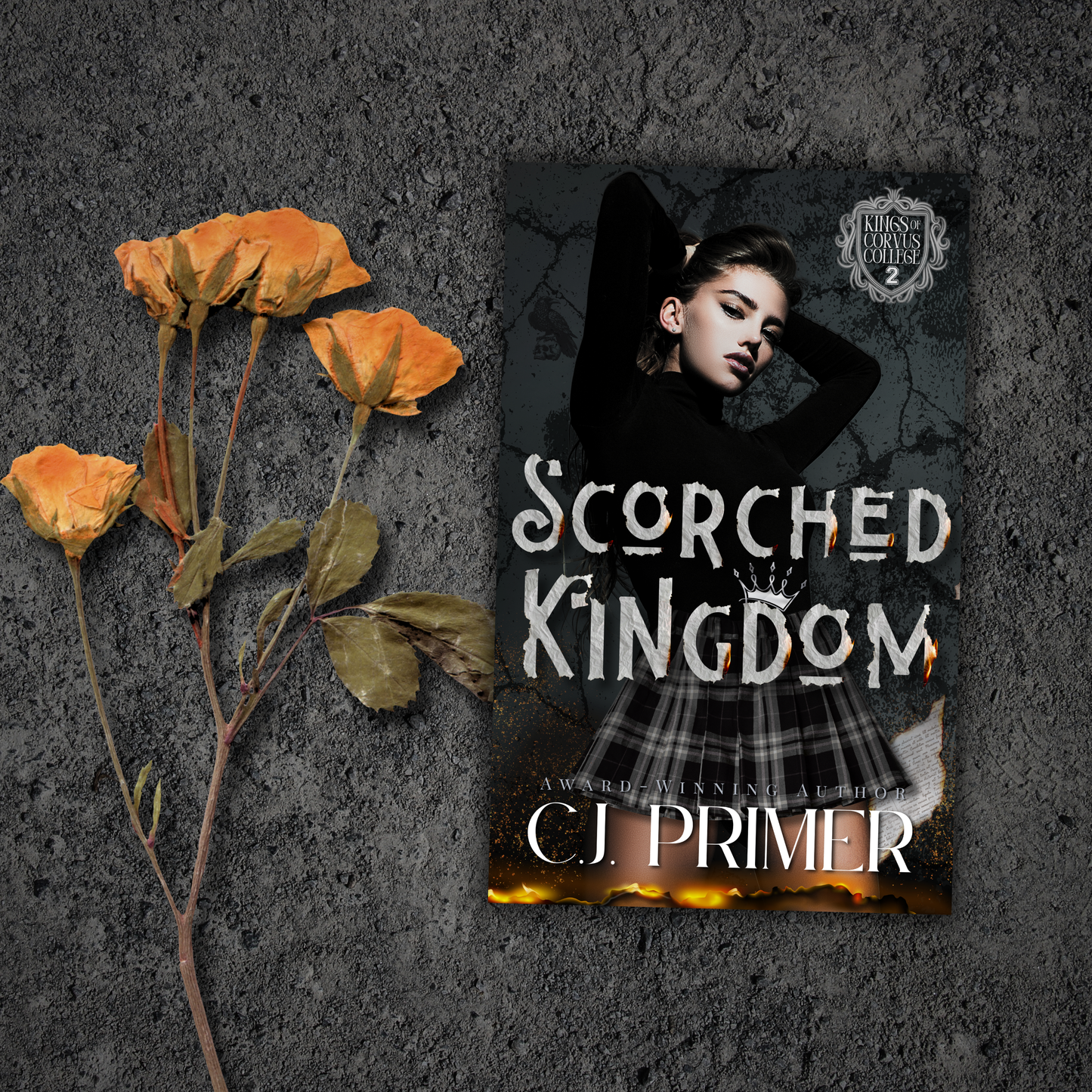 KoCC Book 2: Scorched Kingdom signed paperback MSRP $20.00