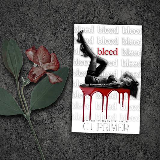 Bleed signed paperback MSRP $20.00 (Copy)