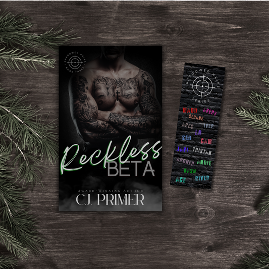 SH Book 3: Reckless Beta signed paperback